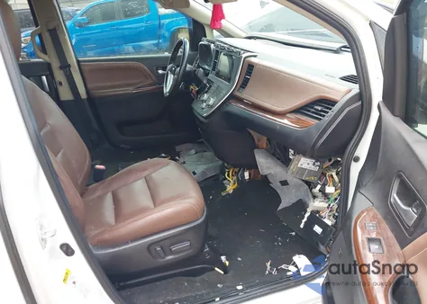 2017 Toyota Sienna Limited 7 Passenger из США, поврежденный, VIN 5TDYZ3DC3HS795424